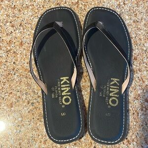 Kino original leather flip flops from Key West